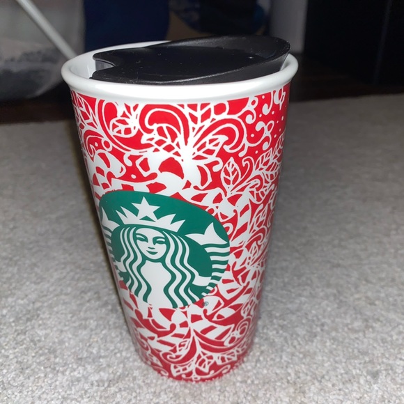 Starbucks Holiday 2016 Candy Cane Travel Tumbler - Picture 1 of 6